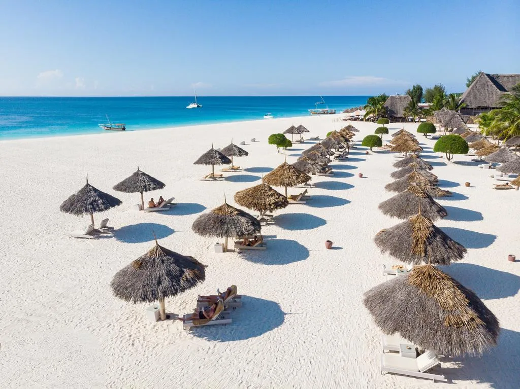 Zanzibar coastal scenery